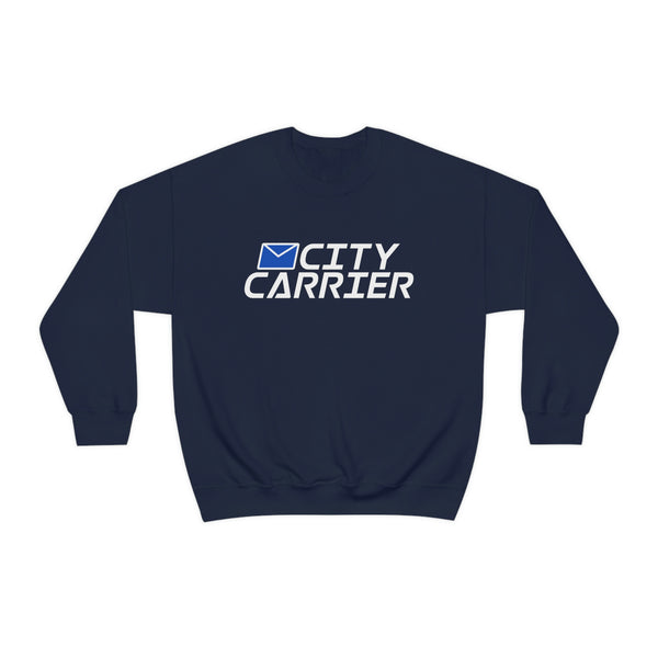 City Carrier Sweatshirt - United States Postal Worker Postal Wear Post Office Postal - Unisex Crewneck Sweatshirt