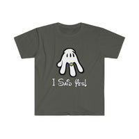 I Said Yes Hand Softstyle T Shirt - Engaged, Fiancée Shirt - Unisex