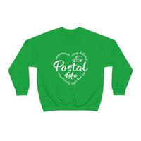 Postal Life - Sweatshirt - United States Postal Worker Postal Wear Post Office Postal - Unisex Crewneck Sweatshirt