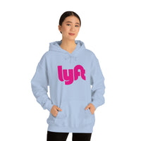 Driver Delivery Hoodie - New Logo Lyft, Lyft, Ride Share Hooded Sweatshirt - Unisex Heavy Blend Hoodie