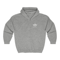 A Badass - Full Zip Hooded Sweatshirt , Unisex Heavy Blend