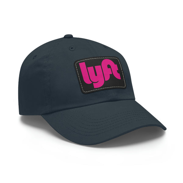 Lyft Twill Hat with Faux Leather Patch
