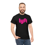 Driver Delivery T Shirt - New Lyft Logo, Lyft, Ride Share Shirt - Short Sleeve Unisex Tees - Heavy Cotton