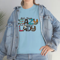 Hide Your Crazy And Act Like A Lady T Shirt - Country Gift Country Shirt Country Girl Shirt Cowgirl Southern Sayings Shirt Short Sleeve