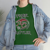 Fear The Rattler T Shirt - Unisex Jersey Short Sleeve Tee