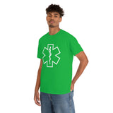 Star of Life - Paramedic EMT EMS Medic Firefighter Ambulance Doctor Nurse RN Emergency First Responder Shirt - Heavy Cotton Unisex