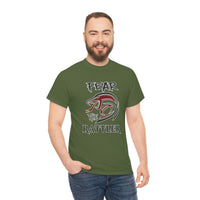 Fear The Rattler T Shirt - Unisex Jersey Short Sleeve Tee