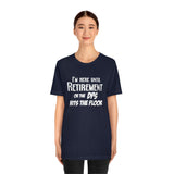 Until Retirement Bella Canvas Unisex T Shirt - United States Postal Worker Postal Wear Post Office Postal Shirt