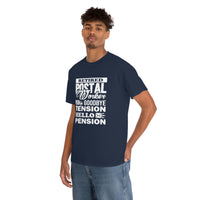 Retired Postal Worker Goodbye Shirt - United States Postal Worker Postal Wear Post Office Postal Shirt - Heavy Cotton Unisex