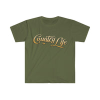 Country Life Softstyle T-Shirt - Graphic Tees For Women Men Country Shirt Farmhouse Country T Shirt