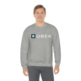 Driver Delivery Sweatshirt - New Logo Uber, Ride Share Sweatshirt - Unisex Heavy Blend Sweatshirt