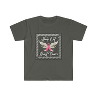 Breast Cancer - United States Postal Worker Postal Wear Post Office Postal Shirt - Softstyle Short Sleeve