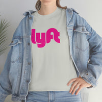 Driver Delivery T Shirt - New Lyft Logo, Lyft, Ride Share Shirt - Short Sleeve Unisex Tees - Heavy Cotton