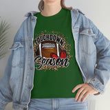 Touchdown Season Football T Shirt - 100% Cotton Short Sleeve Unisex T-Shirt