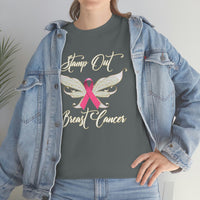 Breast Cancer - United States Postal Worker Postal Wear Post Office Postal Shirt - Heavy Cotton Short Sleeve Unisex