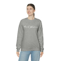 Mail Woman Sweatshirt - United States Postal Service Worker Postal Wear Post Office Postal Mail Lady - Unisex Crewneck Sweatshirt