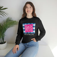 Back and Body Hurts Sweatshirt- Postal Life United States Postal Worker Postal Wear Post Office Postal - Unisex Crewneck Sweatshirt