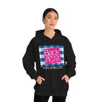 Back & Body Hurts Postal Life - Hoodie United States Postal Worker Postal Wear Post Office Hoodie Postal