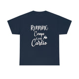 Running Comps is my Cardio T Shirt - Realtor Shirt Home Girl Shirt Real Estate T Shirt - Short Sleeve Unisex Jersey