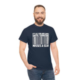 It's All Fun And Games Until Someone Misses A Scan - United States Postal Worker Postal Wear Post Office Postal Shirt - Heavy Cotton T Shirt