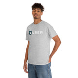 Driver Delivery T Shirt - New Logo Uber, Ride Share Shirt - Short Sleeve Unisex Tees - Heavy Cotton