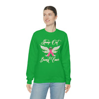 Breast Cancer Sweatshirt w - United States Postal Worker Postal Wear Post Office Postal - Unisex Crewneck Sweatshirt