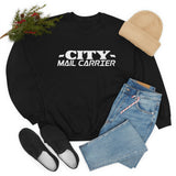 City Mail Carrier Sweatshirt - United States Postal Worker Postal Wear Post Office Postal - Unisex Crewneck Sweatshirt