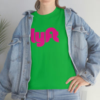 Driver Delivery T Shirt - New Lyft Logo, Lyft, Ride Share Shirt - Short Sleeve Unisex Tees - Heavy Cotton