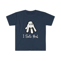 I Said Yes Hand Softstyle T Shirt - Engaged, Fiancée Shirt - Unisex