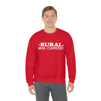 Rural Mail Carrier Sweatshirt - United States Postal Worker Postal Wear Post Office Postal - Unisex Crewneck Sweatshirt