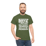 Retired Postal Worker Goodbye Shirt - United States Postal Worker Postal Wear Post Office Postal Shirt - Heavy Cotton Unisex