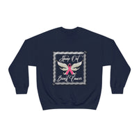 Breast Cancer Sweatshirt - United States Postal Worker Postal Wear Post Office Postal - Unisex Crewneck Sweatshirt