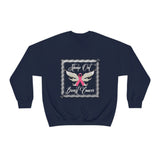 Breast Cancer Sweatshirt - United States Postal Worker Postal Wear Post Office Postal - Unisex Crewneck Sweatshirt