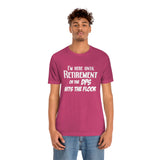 Until Retirement Bella Canvas Unisex T Shirt - United States Postal Worker Postal Wear Post Office Postal Shirt