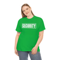 Security Front & Back Printed T Shirt - Bouncer Event Staff Uniform T-Shirt, Security Shirt, Security T Shirt, Bouncer Shirt, Staff T Shirt