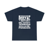 Retired Postal Worker Goodbye Shirt - United States Postal Worker Postal Wear Post Office Postal Shirt - Heavy Cotton Unisex