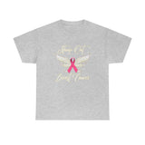 Breast Cancer - United States Postal Worker Postal Wear Post Office Postal Shirt - Heavy Cotton Short Sleeve Unisex