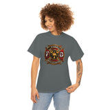 Firefighter T Shirt - Fire Department -100% Cotton Short Sleeve Unisex T-Shirt