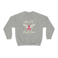 Breast Cancer Sweatshirt w - United States Postal Worker Postal Wear Post Office Postal - Unisex Crewneck Sweatshirt