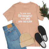 Until Retirement Bella Canvas Unisex T Shirt - United States Postal Worker Postal Wear Post Office Postal Shirt