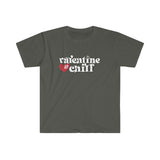 Valentine & Chill Softstyle Valentine's T Shirt - Funny Shirt, Valentines Shirt, Single Shirt