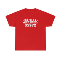 Custom Rural Carrier Zip Code Shirt - United States Postal Service Worker Postal Wear Post Office Postal Shirt - Heavy Cotton Unisex