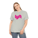 Driver Delivery T Shirt - New Lyft Logo, Lyft, Ride Share Shirt - Short Sleeve Unisex Tees - Heavy Cotton