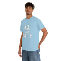 Shhh I'm Still Asleep T Shirt - Funny Shirt,  Funny Graphic T Shirt - Unisex Jersey Short Sleeve Tee