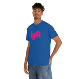 Driver Delivery T Shirt - New Lyft Logo, Lyft, Ride Share Shirt - Short Sleeve Unisex Tees - Heavy Cotton