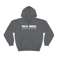 Postal Worker Caution Hoodie - United States Postal Worker Postal Wear Post Office Shirt Postal Shirt Unisex