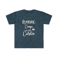 Running Comps is my Cardio T Shirt - Realtor Shirt Home Girl Shirt Real Estate T Shirt - Unisex Softstyle T-Shirt