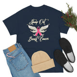 Breast Cancer - United States Postal Worker Postal Wear Post Office Postal Shirt - Heavy Cotton Short Sleeve Unisex