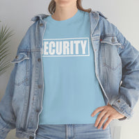 Security Front & Back Printed T Shirt - Bouncer Event Staff Uniform T-Shirt, Security Shirt, Security T Shirt, Bouncer Shirt, Staff T Shirt