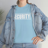 Security Front & Back Printed T Shirt - Bouncer Event Staff Uniform T-Shirt, Security Shirt, Security T Shirt, Bouncer Shirt, Staff T Shirt